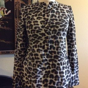 Ann Taylor printed Blouse 00p